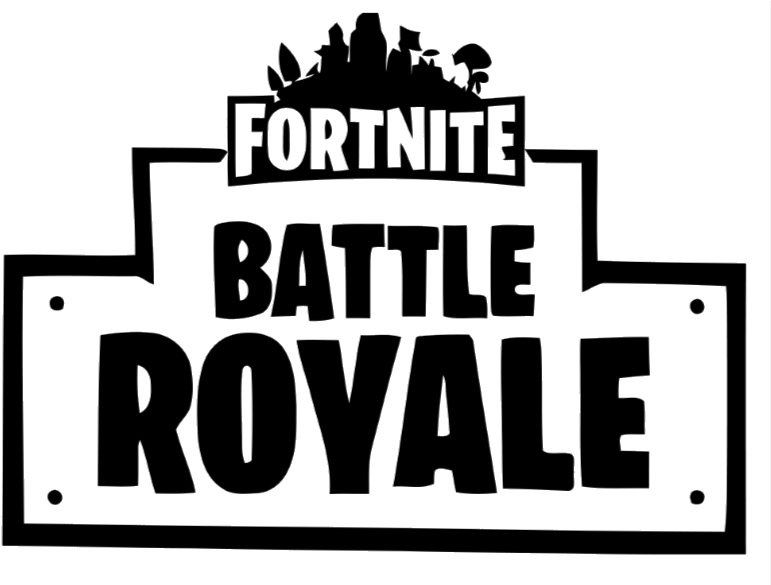 Fortnite Victory Royale Logo Gambar Transparan