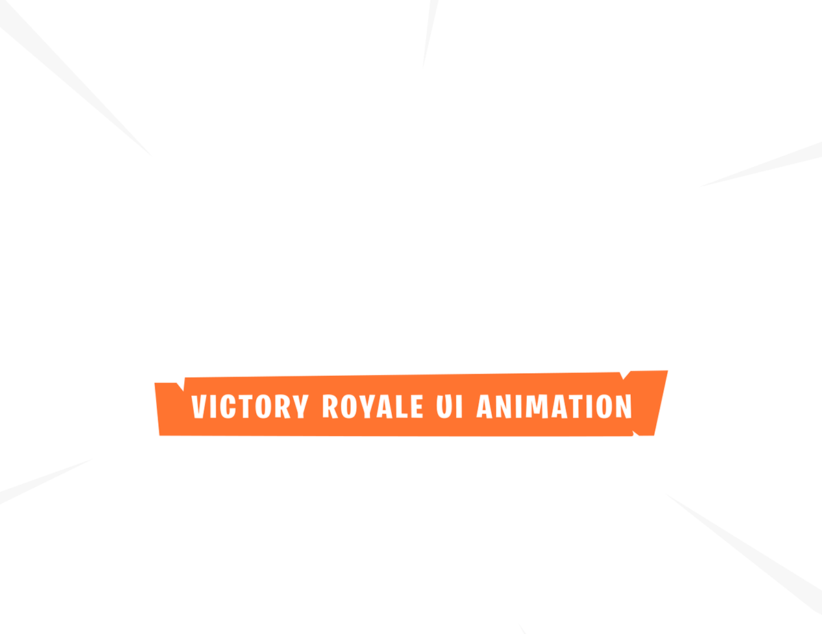 Fortnite Victory Royale PNG High-Quality Image