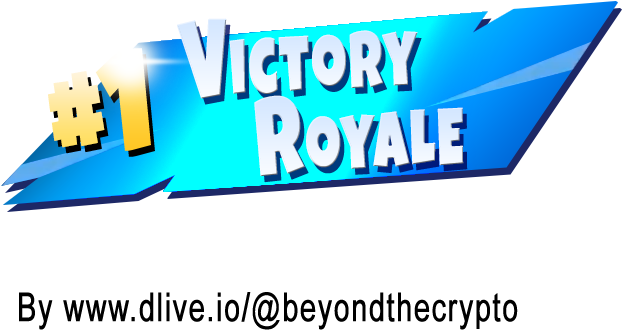 Fortnite Victory Royale PNG Gambar Transparan