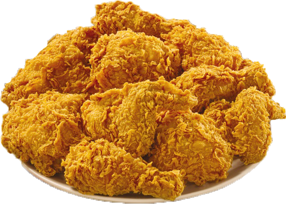 Fried Crunchy Chicken PNG High-Quality Image