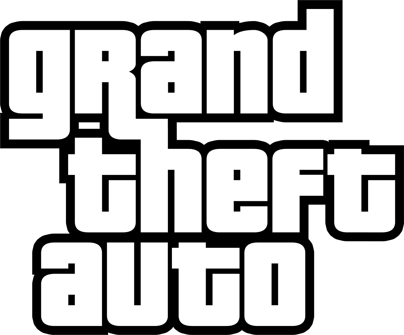 GTA logo PNG صورة عالية الجودة