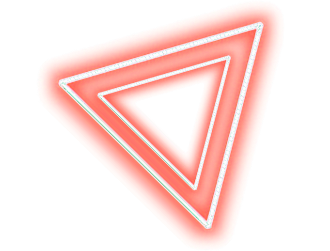 Triángulo geométrico PNG photo