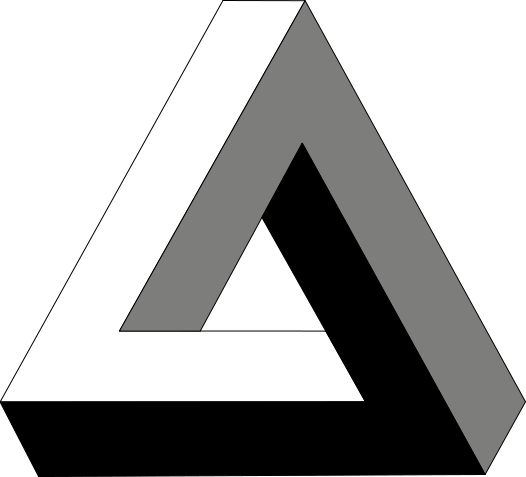 Geometric Triangle PNG Transparent Image