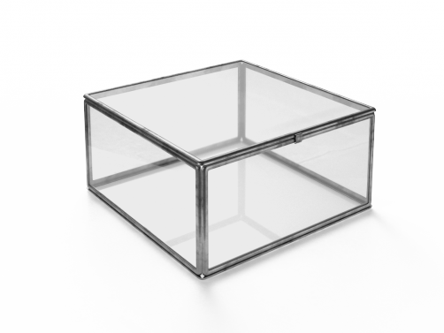 Glass Box PNG Transparent Image