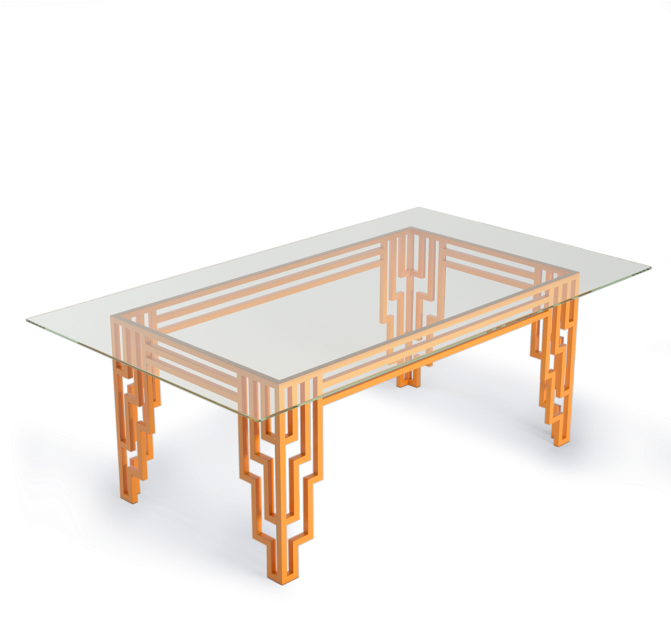 Glass Modern Table PNG Image Background