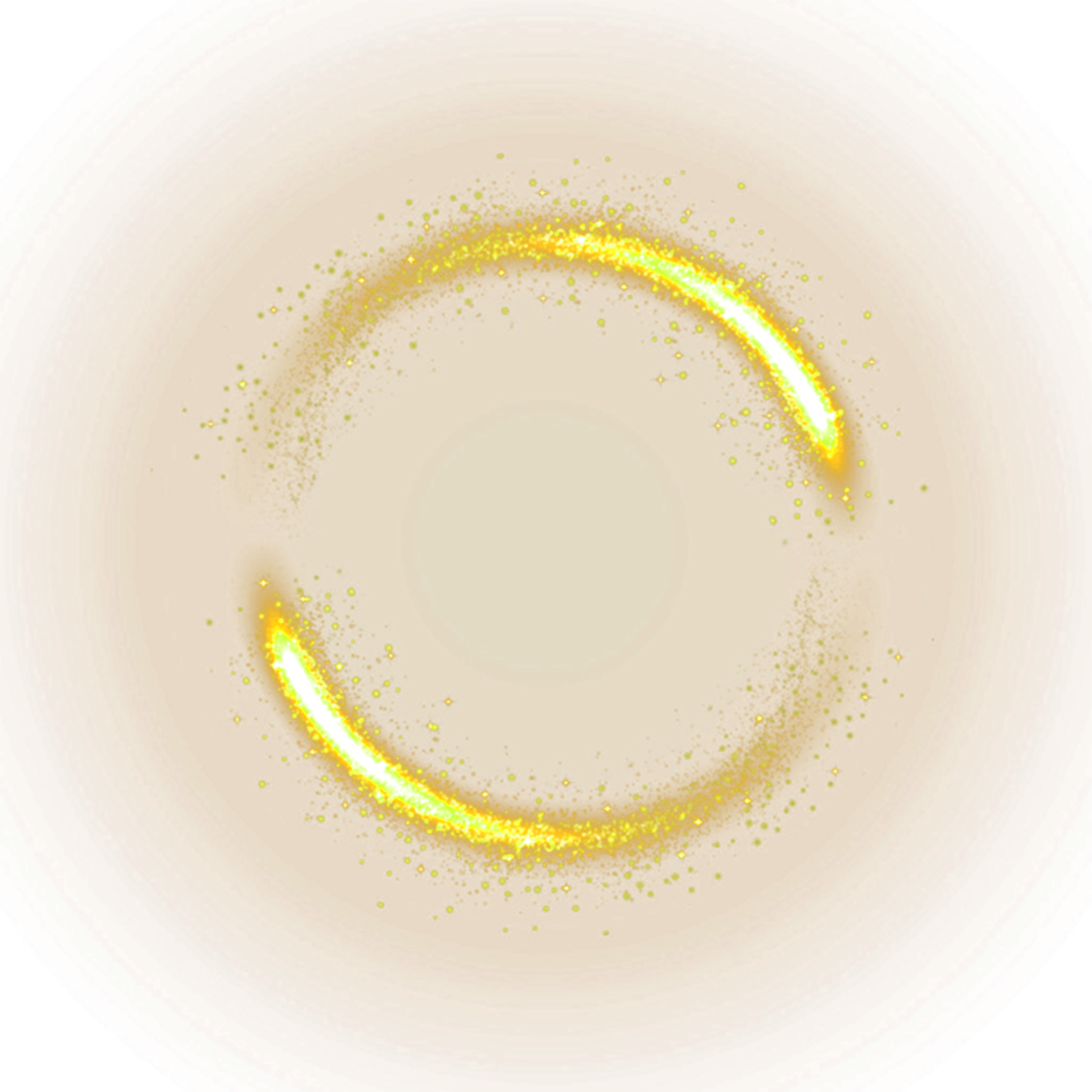 Imagem de download de PNG de fronteira de brilho dourado
