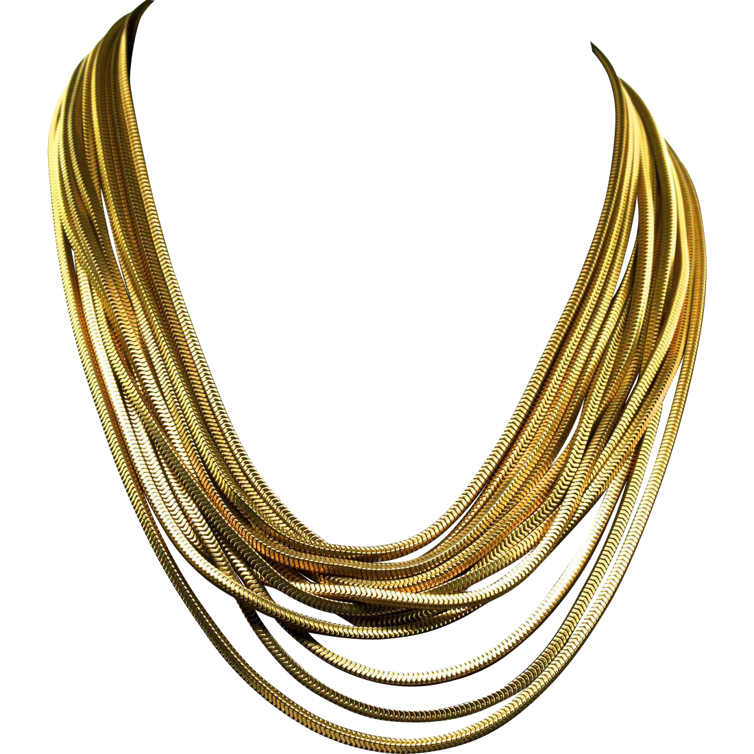 Gouden ketting PNG Picture