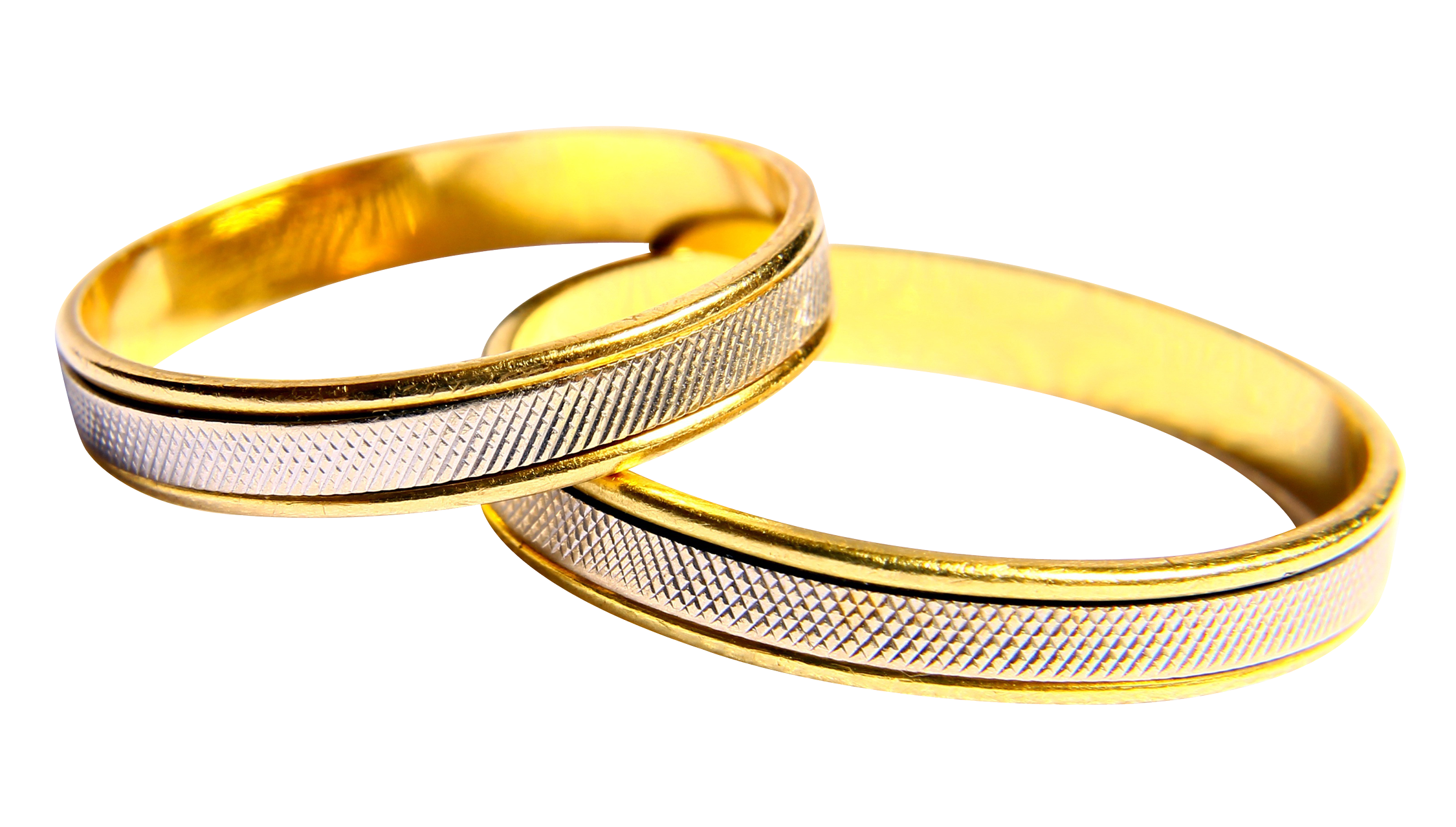 Golden Ring PNG Image Background