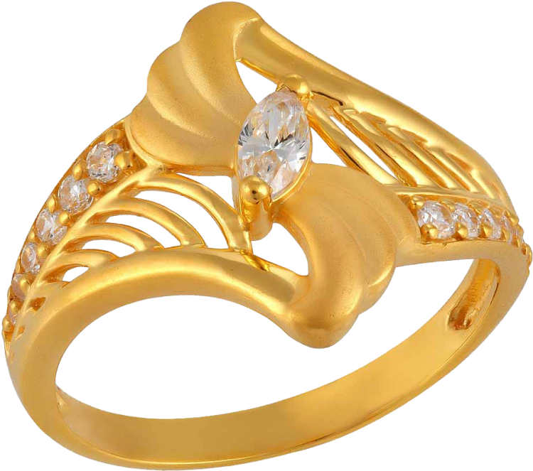 Gouden ring PNG Afbeelding