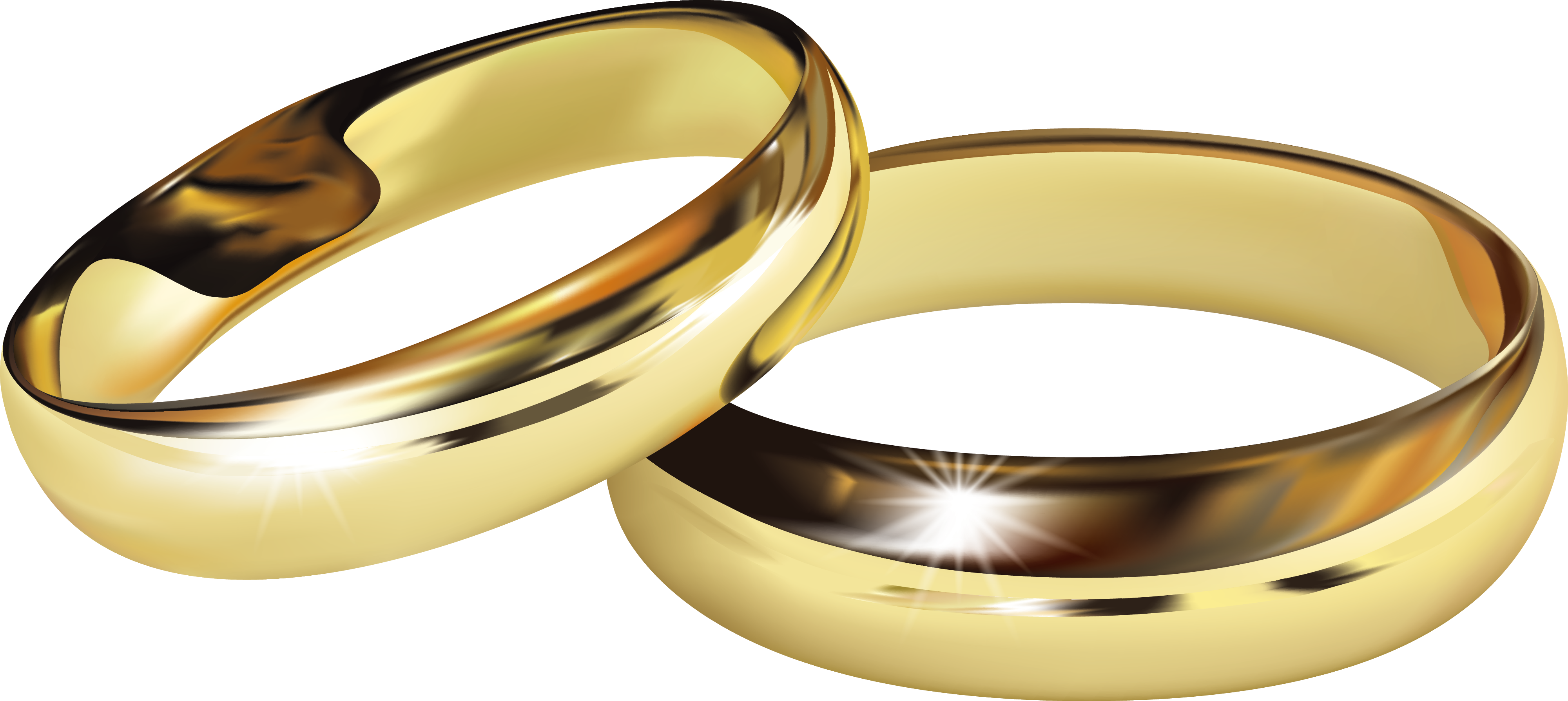 Gouden ring PNG Pic