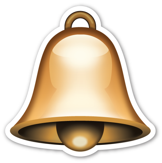 Goldene YouTube Bell-Symbol PNG Kostenloser Download