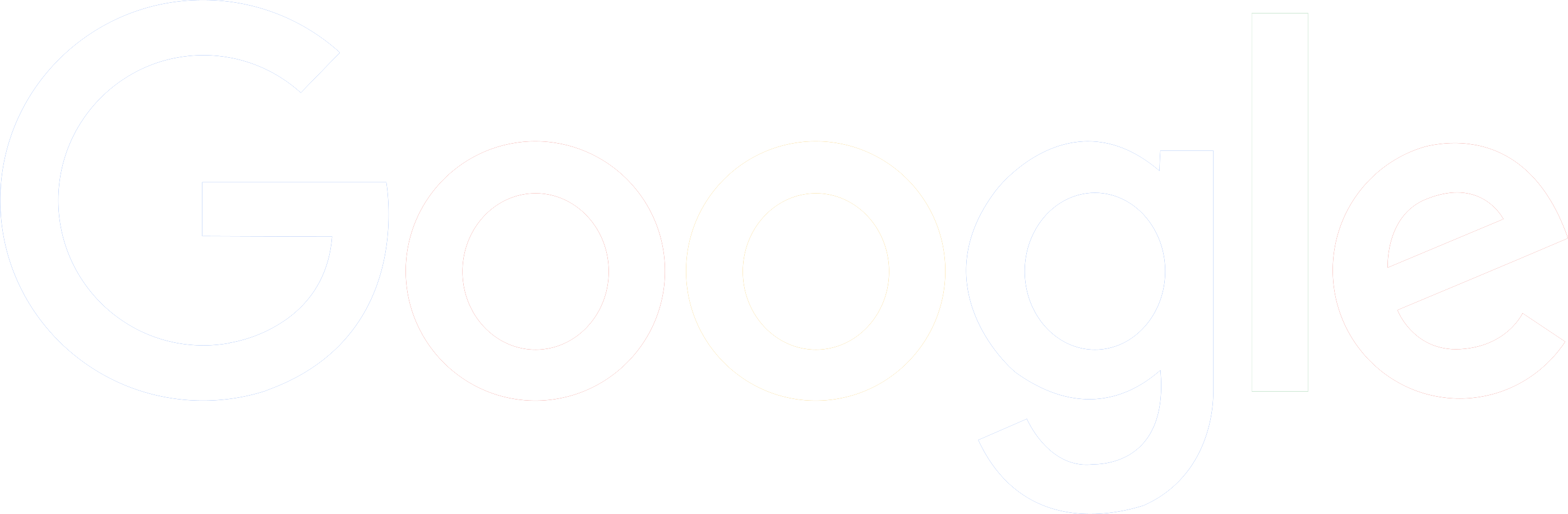 Google 로고 PNG 무료 다운로드