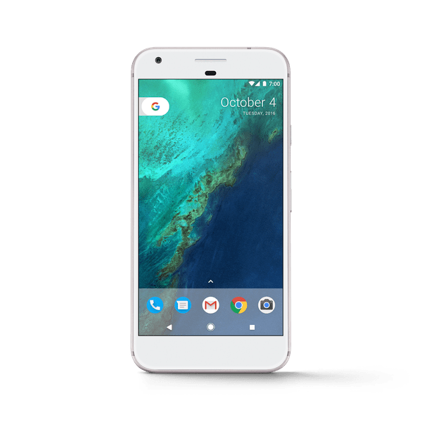 Google Pixel Phone Front PNG Transparent Image