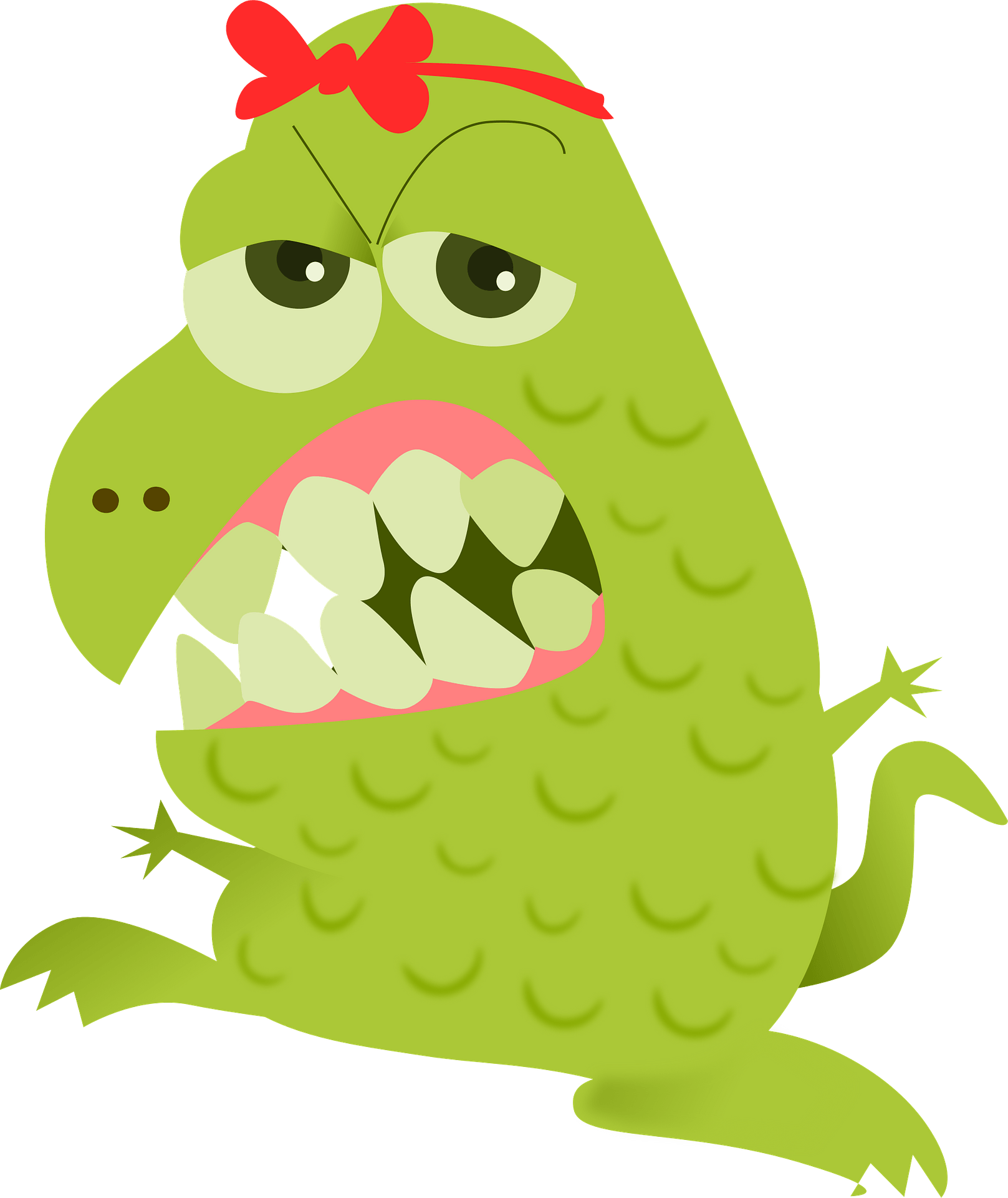 Green Monster PNG Unduh Image