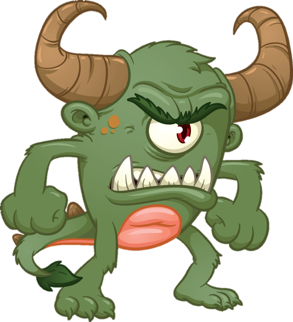 Grünes Monster PNG hochwertiges Bild