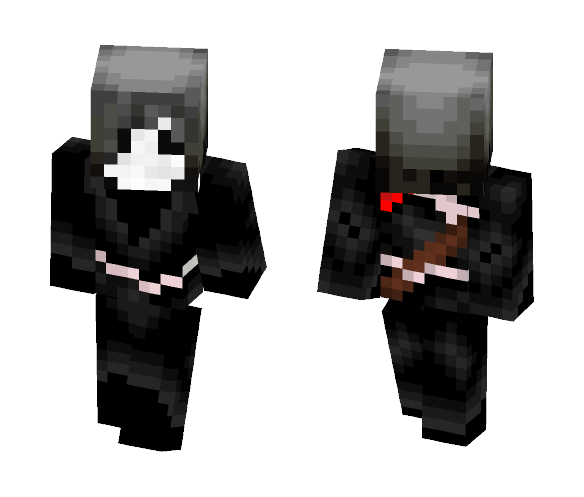 Grim Reaper Skin Minecraft GRATUIt PNG image