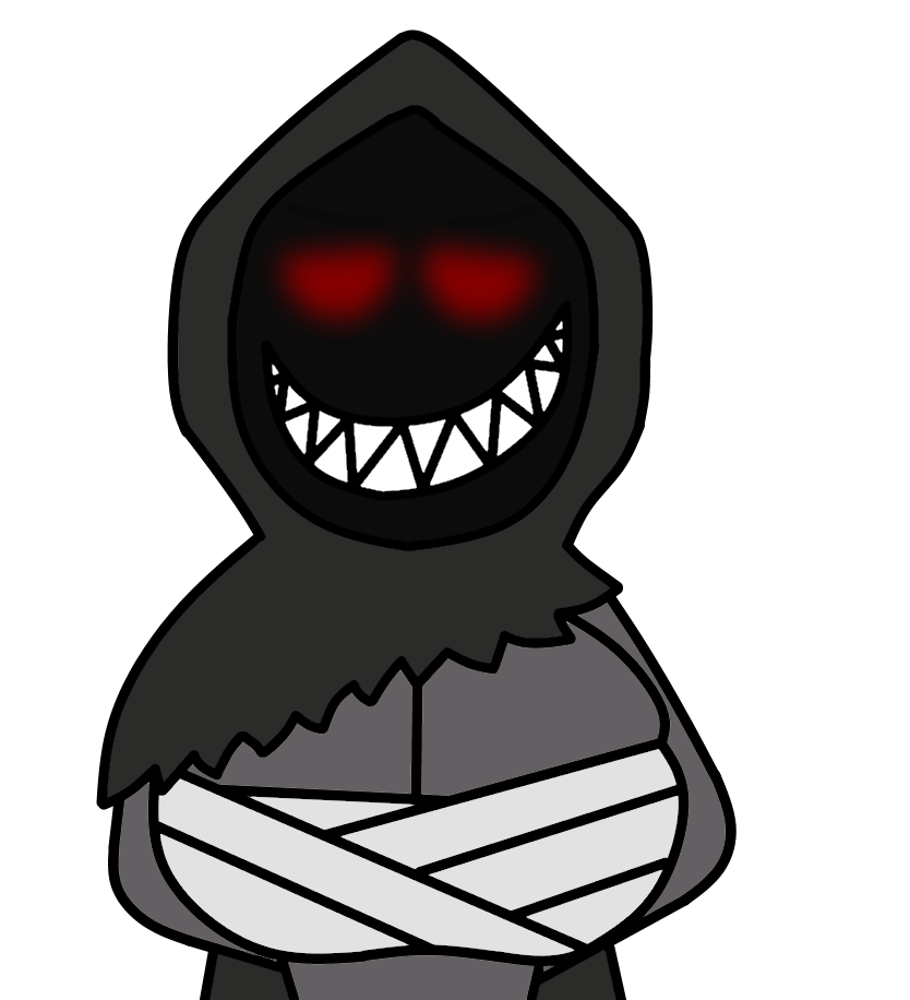 Grim Reaper Skin Minecraft Game PNG Transparent Image