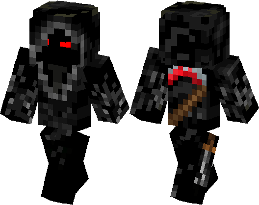 Grim Reaper Skin Minecraft ภาพโปร่งใส