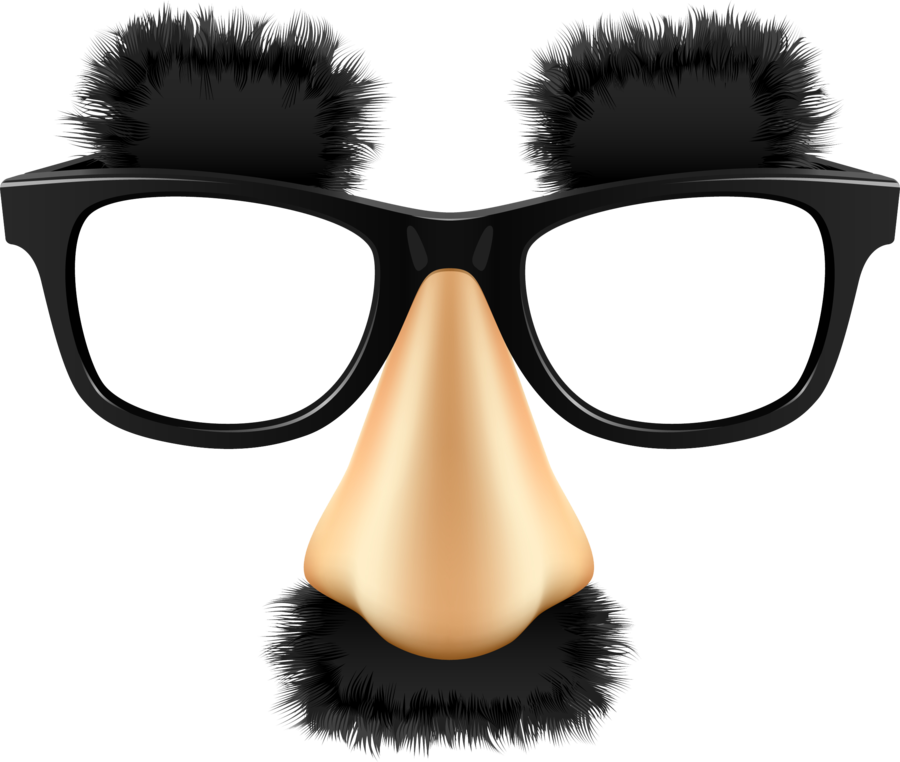 Imagen de PNG de gafas de Groucho Marx