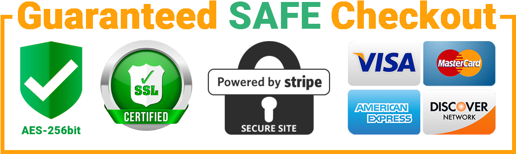 Guaranteed Safe Checkout Badges Free PNG Image