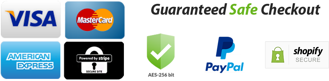 Guaranteed Safe Checkout Badges PNG High-Quality Image