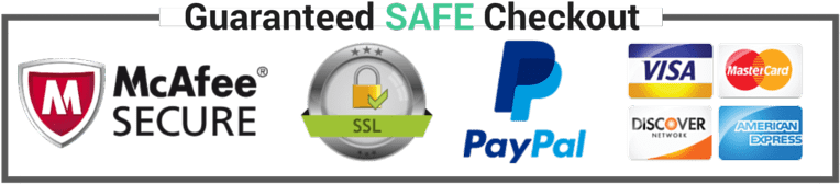 Guaranteed Safe Checkout Badges PNG Transparent Image