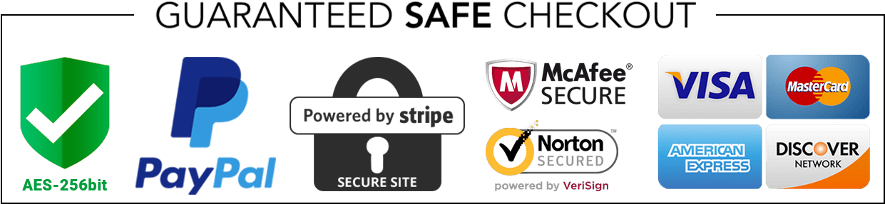 Guaranteed Safe Checkout Badges Transparent Image