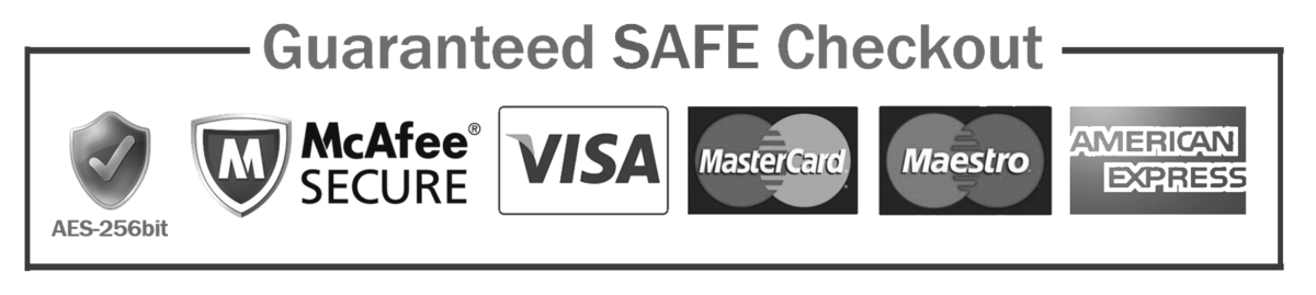 Guaranteed Safe Checkout Banner PNG Picture