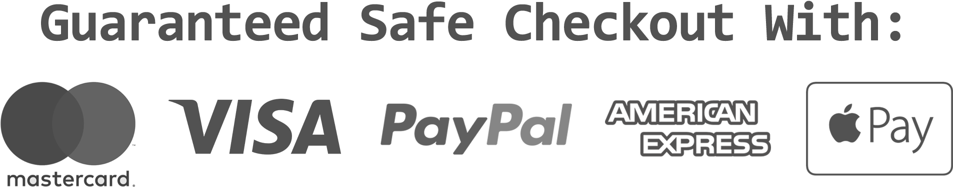 Guaranteed Safe Checkout PNG Image