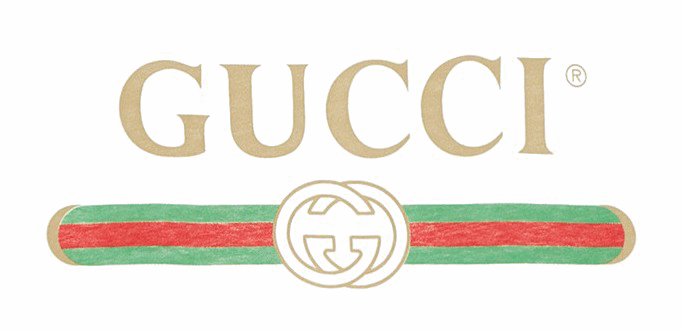 Gucci logo PNG Gambar Transparan