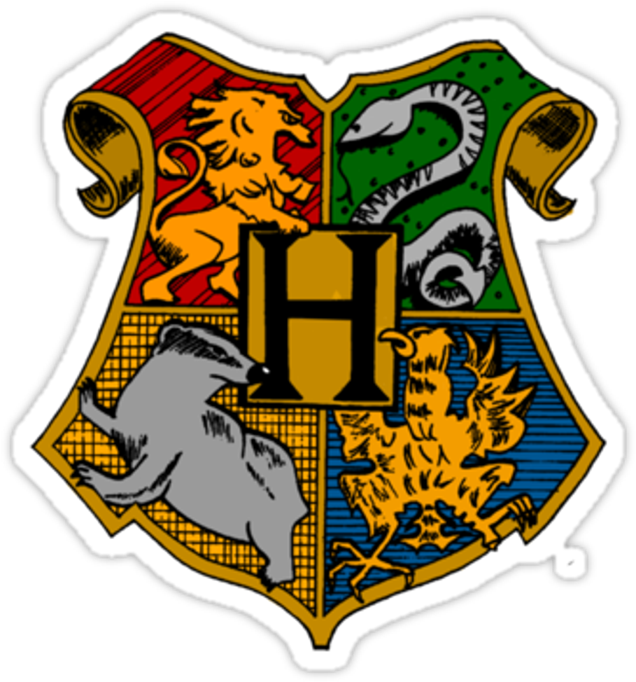 Harry potter gryffondor logo PNG image fond