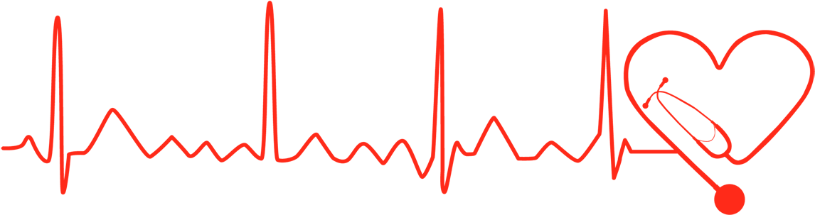 Heartbeat ECG PNG Photo