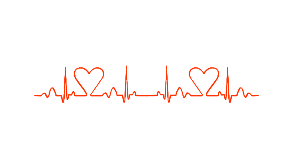 Heartbeat gratis PNG imagen