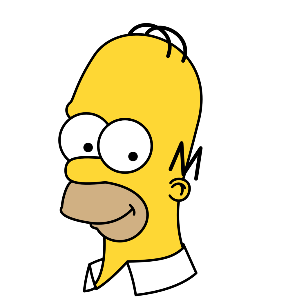 Homer BART SIMPSON PNG Image de haute qualité