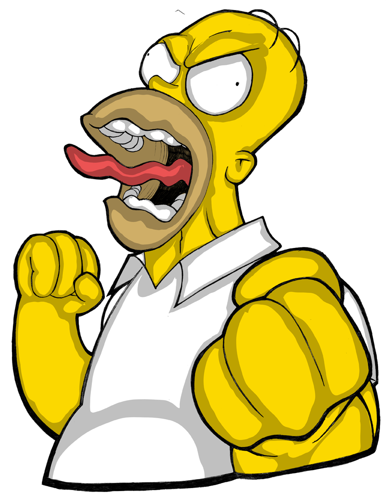 Homer Bart Simpson PNG Image