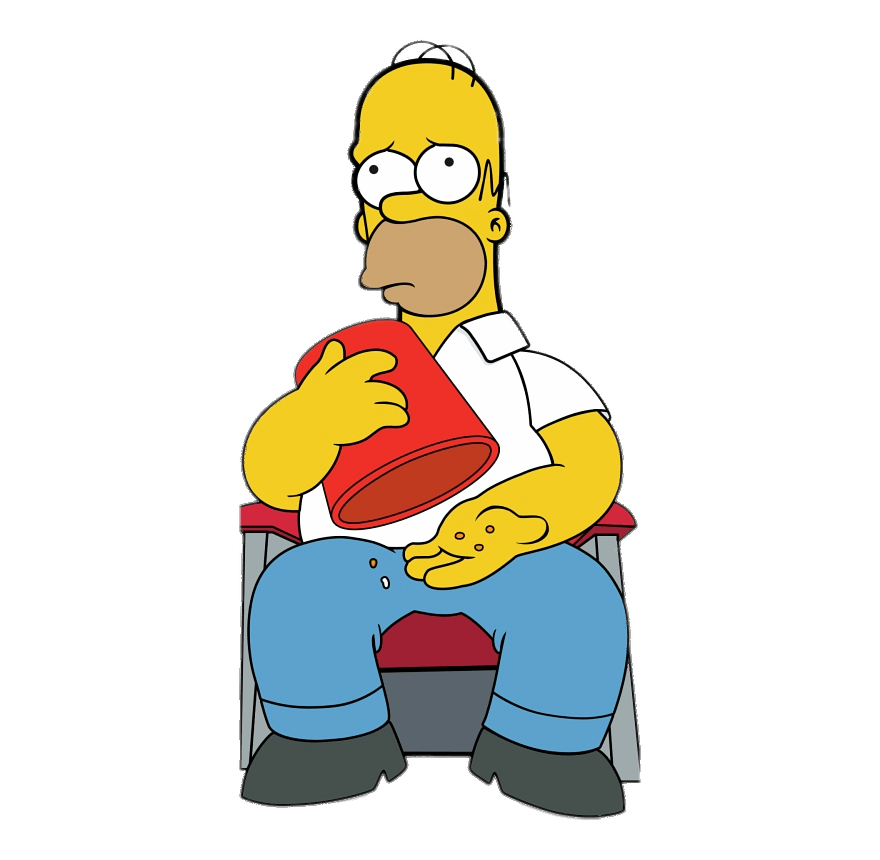 Homer Simpson PNG تحميل مجاني