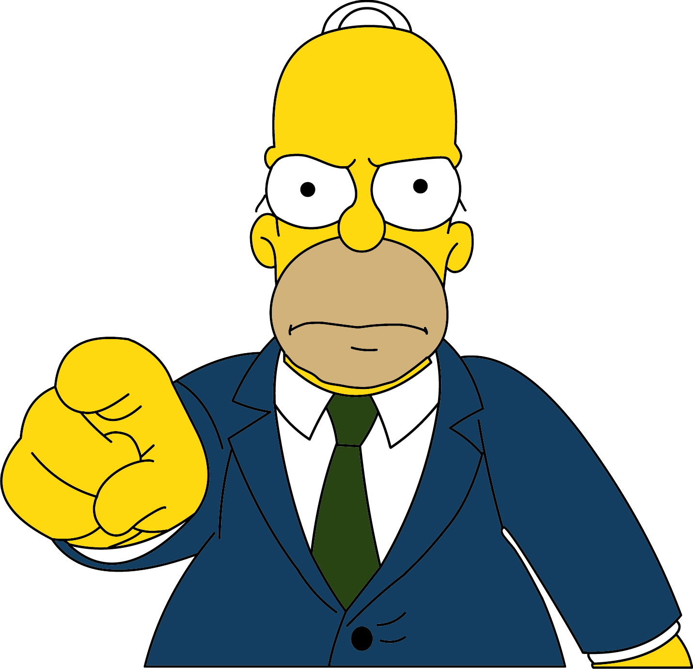 Homer Simpson PNG High-Quality Image