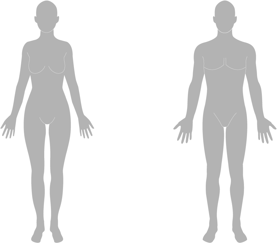 Человеческое тело PNG прозрачное изображение