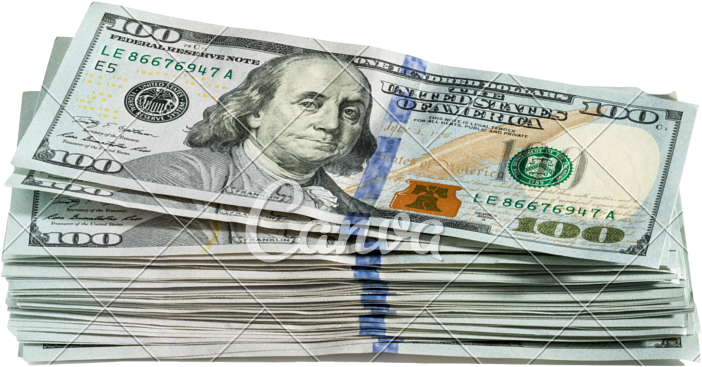 Honderd Dollar Bill PNG-Afbeelding