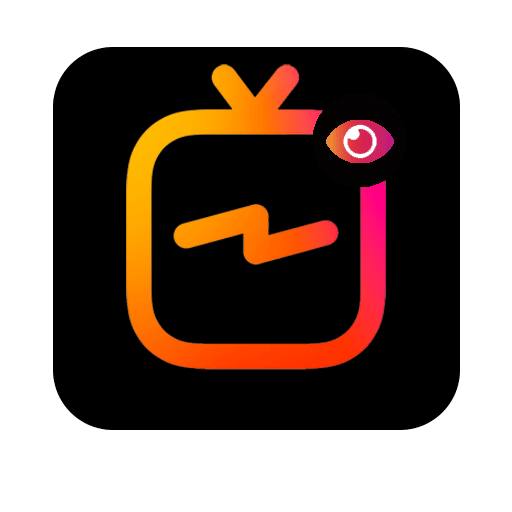 Ikon logo IGTV Gambar Transparan