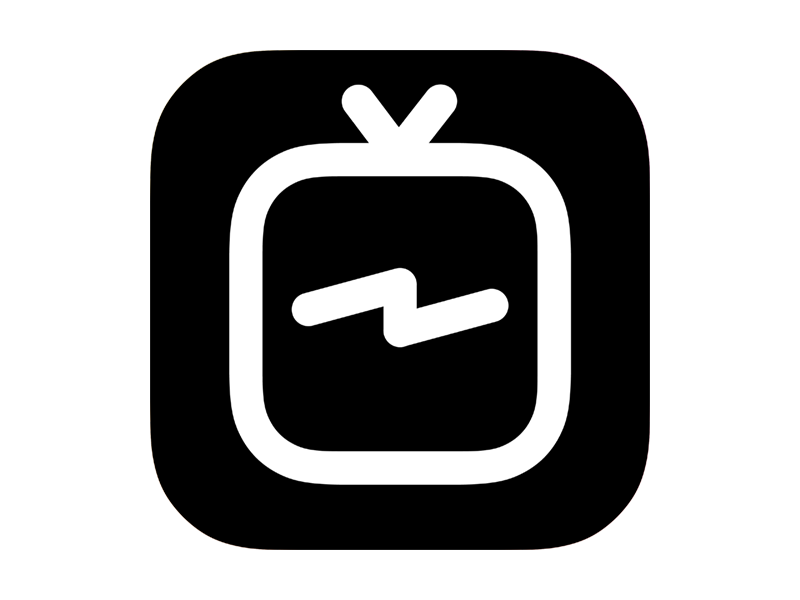Imagem de alta qualidade do logotipo de IGTV