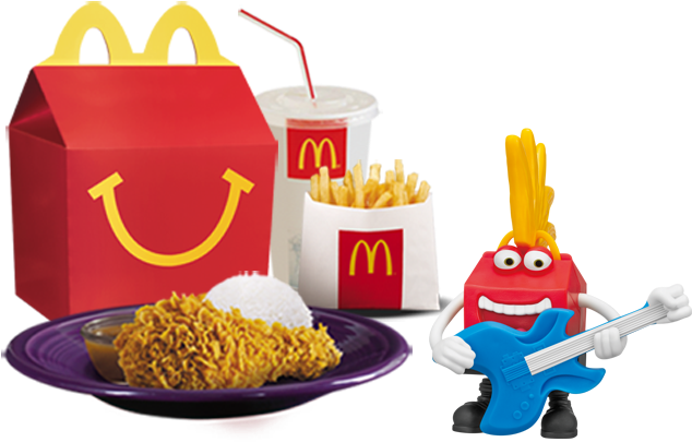 McDonald Happy Meal PNG Unduh Image