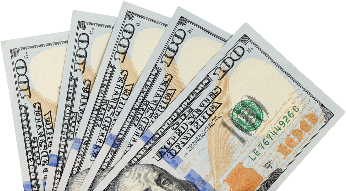 Money Hundred Dollar Bill PNG High-Quality Image