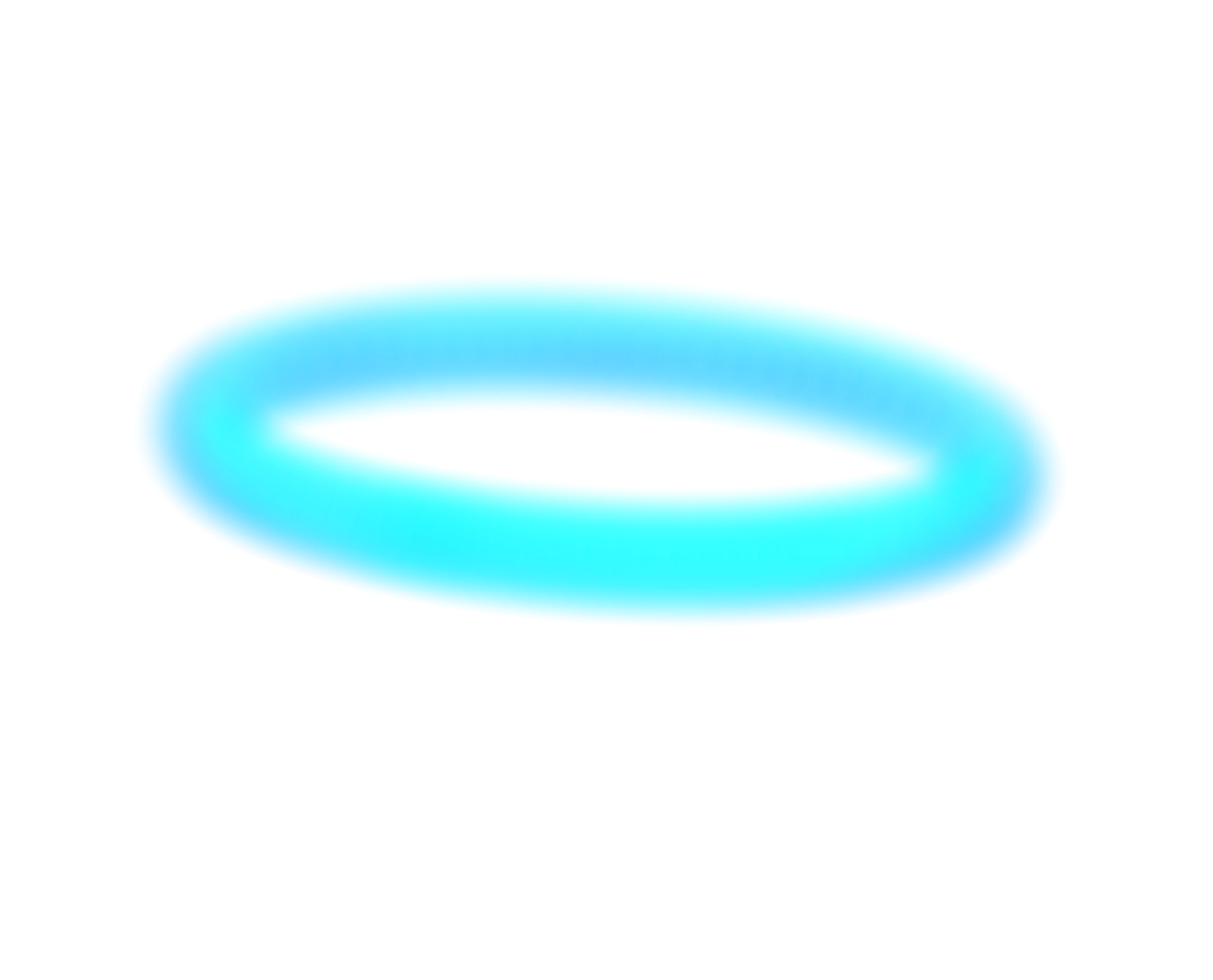Neon Glow Ring PNG Transparent Image