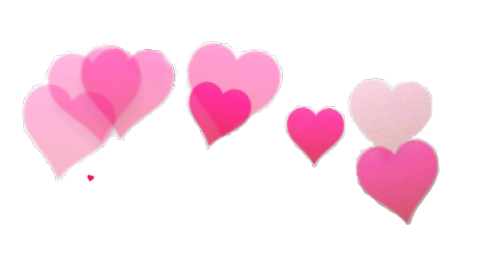 Pink Heart Crown PNG Download Image