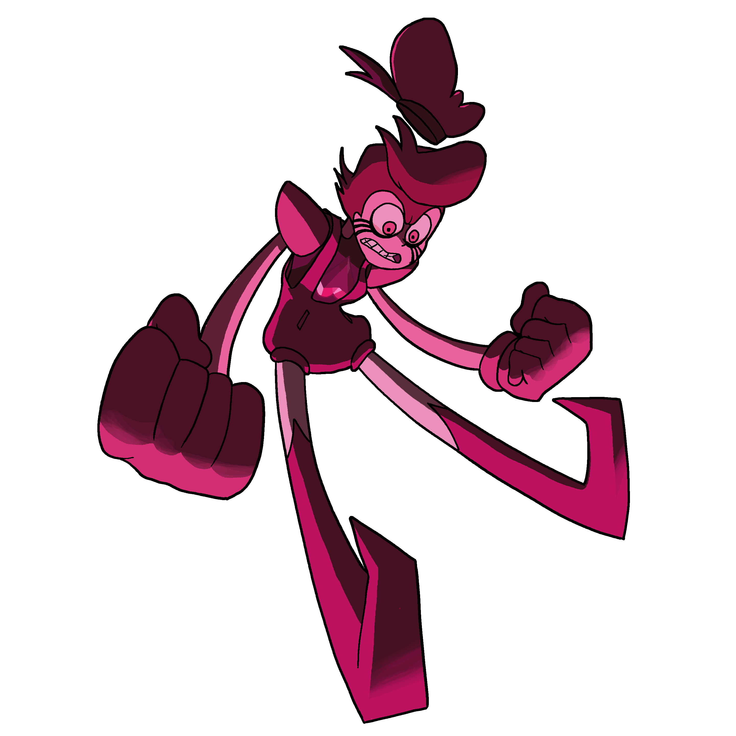 Pink Spinel Steven Universe PNG High-Quality Image