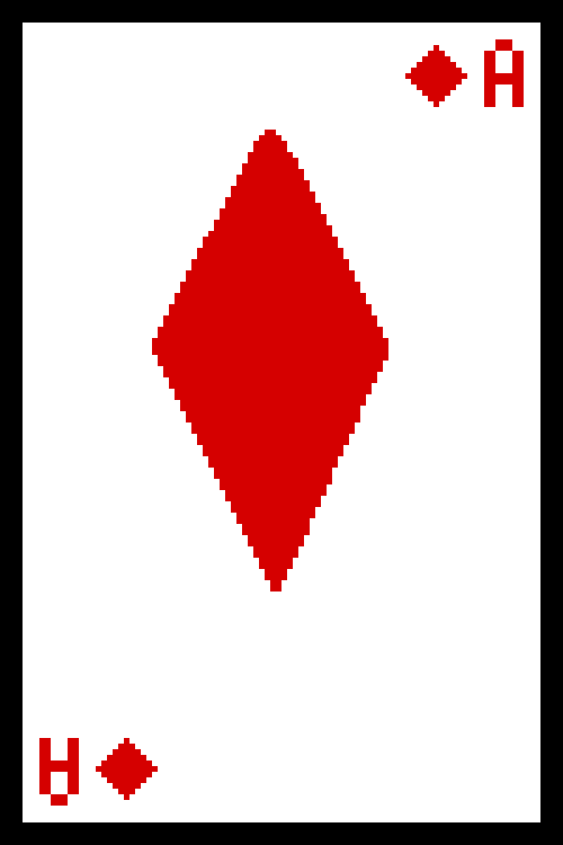 Red Ace Card PNG Image