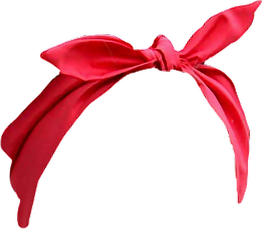 Red Headband PNG Image Background