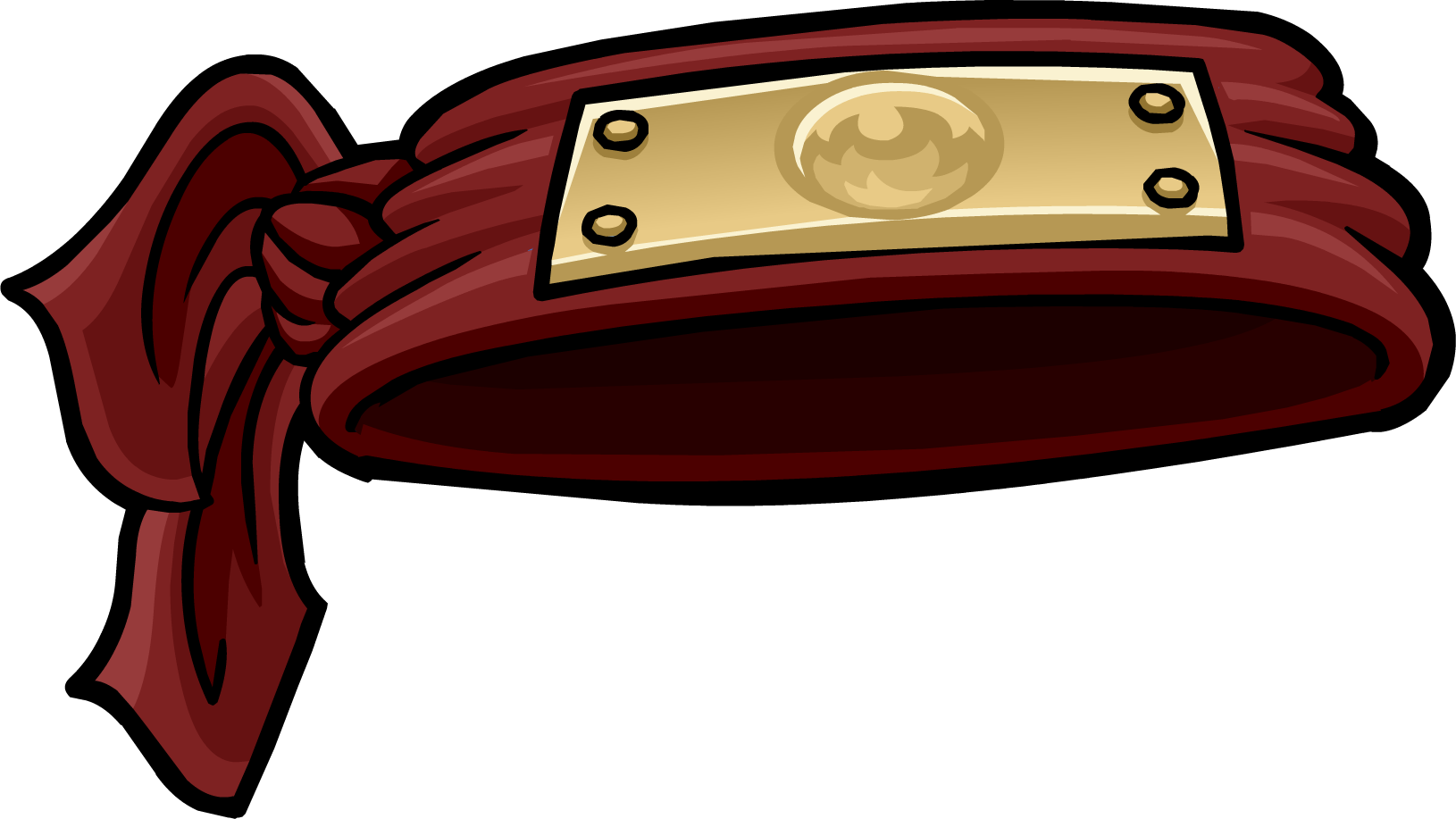 Red Headband PNG Transparent Image