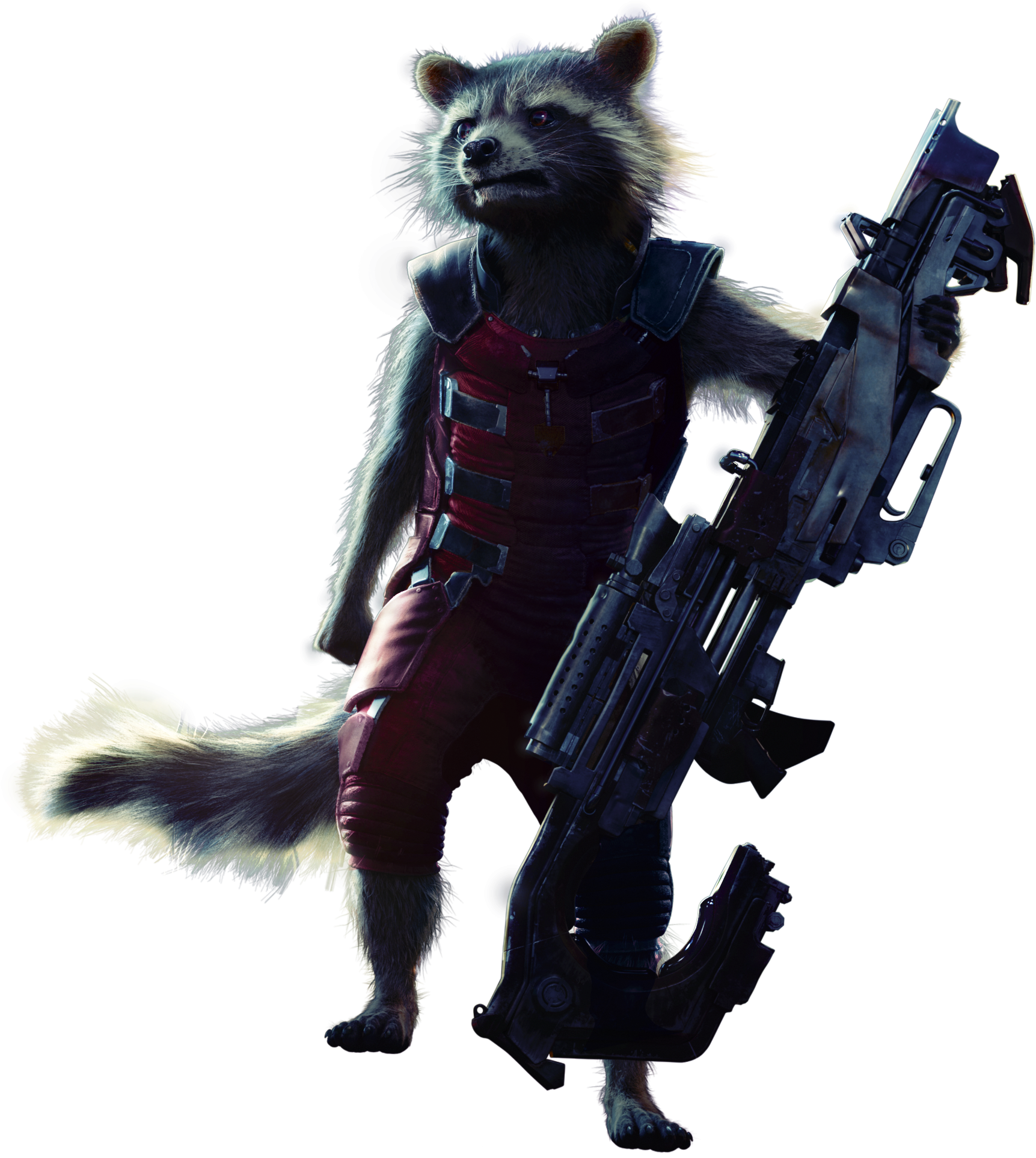 Rocket Raccoon PNG Image Background